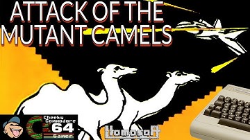 ATTACK OF THE MUTANT CAMELS – Commodore 64 (1983) | Jeff Minter’s Surreal Shooter