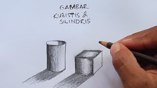 Gambar Kubistis dan Silindris