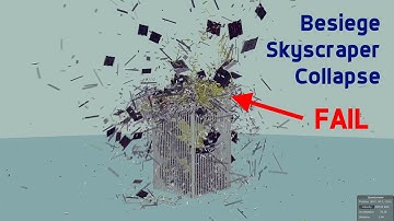 Skyscraper Collapse Simulation FAILS!