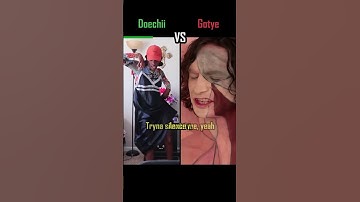 Thumbnail of Doechii - Anxiety VERSUS Gotye - Somebody That I Used To Know - #shorts #versus #music