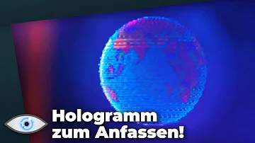 Wie projiziert man ein Hologramm?