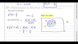 WST01/01, (Edexcel) IAL S1 June 2022, Q4, Probability, Independent, Mutually Exclusive, Conditional