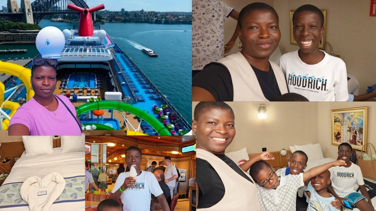Vacation Vlog | Carnival Splendor Cruise | Boys Room Tour