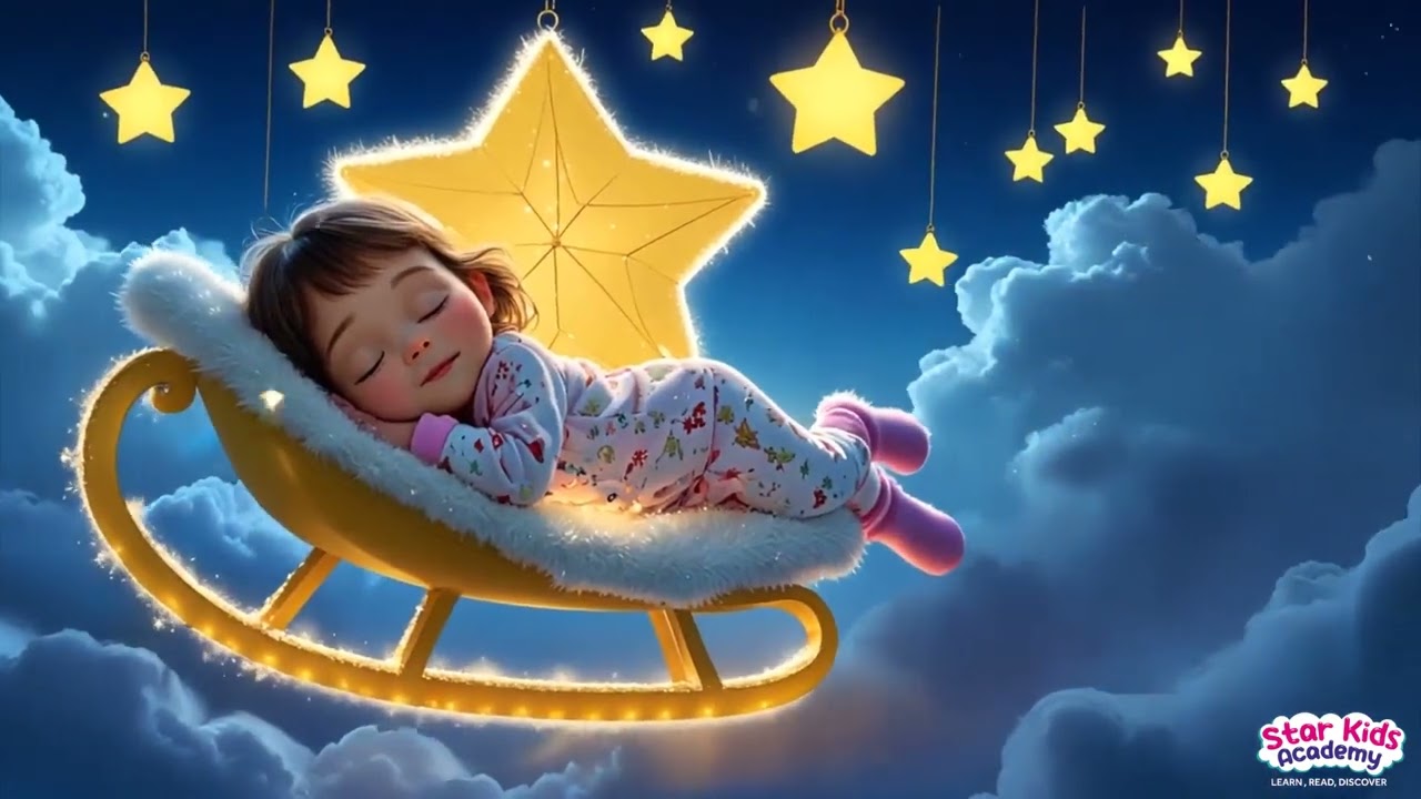 Beruhigende Schlaflieder für Babys 😴Sanfte Einschlafmusik für eine ruhige Nacht😴Star Kids Academy TV