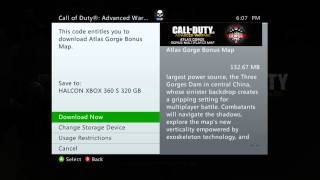 Atlas Gorge Bonus Multiplayer Map for Xbox 360 Call of Duty®: Advanced Warfare Atlas Pro Edition