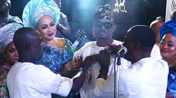 MONEY COMPETETION AS  K1 DE ULTIMATE AND HIS WIFE SHOWER MONEY ON HIS FRIEND ON HIS 60TH BIRTHDAY