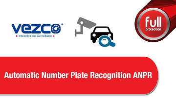 Vezco - Automatic Number Plate Recognition ANPR  2018/02/09
