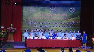 Bàn giao bác sĩ trẻ tình nguyện về công tác tại vùng khó khăn