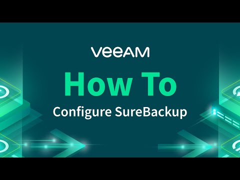 How to configure SureBackup in Veeam Backup & Replication