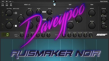 Ruismaker Noir - Daveypoo, The Mobile Music Minstrel