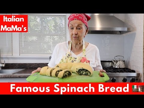 Famous Spinach Bread: Cooking with Italian MaMa