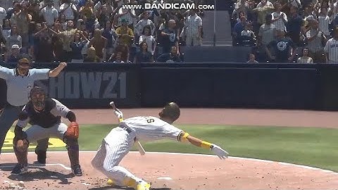 MLB The Show 21 Fernando Tatis Jr. Fails Matrix