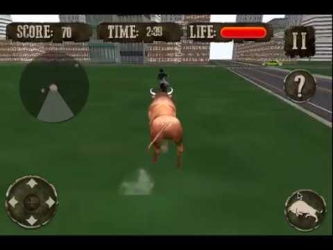 Crazy Angry Bull Revenge 3D