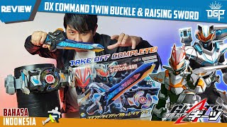 REVIEW - DX COMMAND TWIN BUCKLE & RAISING SWORD | DXコマンドツインバックル&レイジングソード [Kamen Rider GEATS]