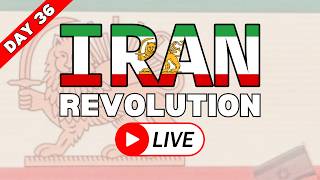 IRAN REVOLUTION LIVE WITH IRANIAN HOSTS - DAY 36