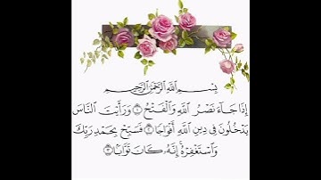 #سورة_النصر #تلاوة_خاشعة بصوت #الشيخ #فارس_عباد #القرآن_الكريم #quran 1k #4k