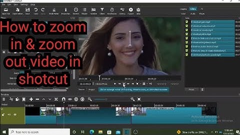 How To Zoom In And Zoom Out Video In Shotcut | Shotcut Video Editor Tutorial