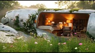 The Ultimate Off-Grid Escape: Inside a Converted Vintage Airplane