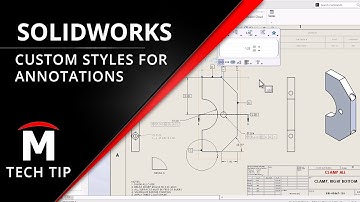 Save and Re-use Annotation Formatting with Styles - SOLIDWORKS Tech Tip