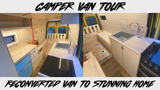 Tour Of Re-Converted Camper Van For Solo Female by HughTube 2,133 views 1 year ago 12 minutes, 29 seconds
