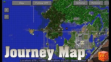 JourneyMap Mod 1.17.1/1.12.2/1.7.10  for Minecraft PC