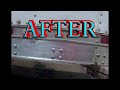 How to repair (fix) bottom rail trailer semi.