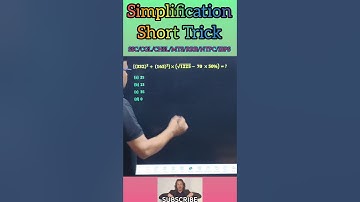 Simplification Trick | Simplification short trick | math short tricks #shorts #shortvideo #maths