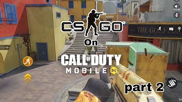 How CS go players play cod mobile part 2