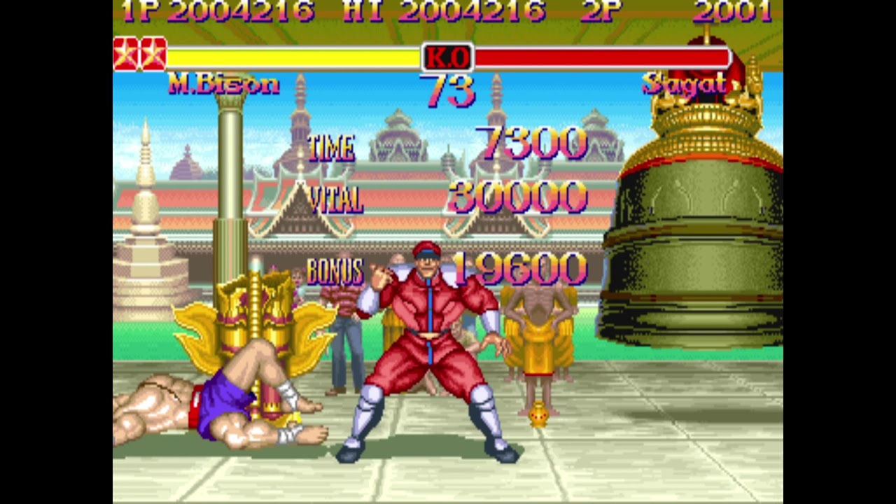 Street Fighter Costa Rica - M. Bison de Street Fighter II Victory