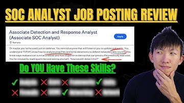 SOC Analyst Job Description Review (What Skills You Actually Need)