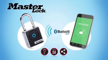 Master Lock Bluetooth Smart Padlocks!