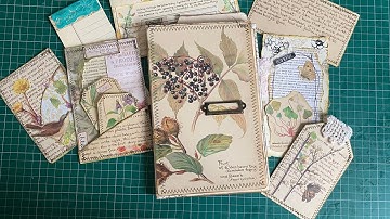 Creating an Edith Holden Folio with Tania atTatty Treasure
