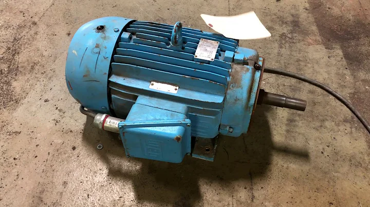 20 hp Weg 3 ph Motor, 1760 rpm, 208-230-460 vac, 256JM frame with Lithium, TEFC