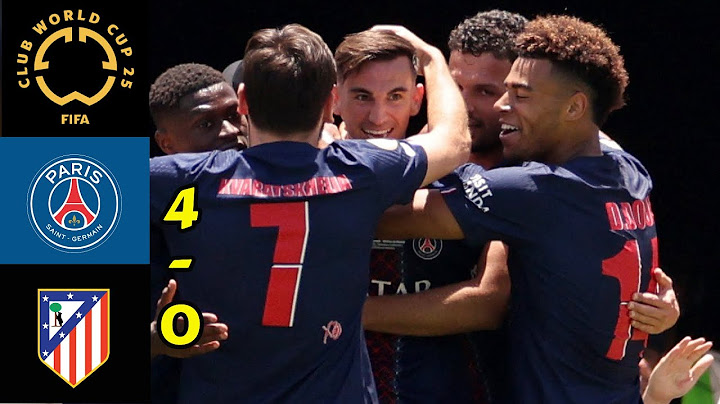 PSG vs Atletico Madrid 4-0 ● All Goals & Highlights 🔥 ● Fifa Club World Cup 2025
