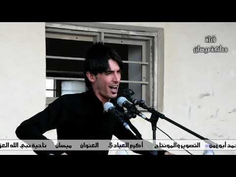 بهفاي الشاعر محمد ابو زمن مهرجان الطف