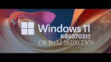 WINDOWS 11 25H2 December Update(KB5070311) | New Features Darkmode, Virtual Workspaces & Many More