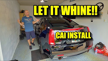 CTSV Airaid Intake Install | Supercharger Whine!