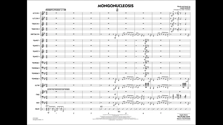 Mongonucleosis by James Pankow/arr. Mike Tomaro