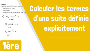 Comment calculer les termes d