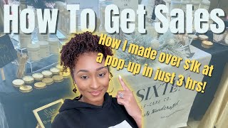 How I Made Over $1K in Sales At A Pop-Up Shop! | Tips for Selling at Markets & Pop-Ups - iAmPrincess