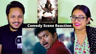 Velayutham Comedy Scene REACTION | #ThalapathyVijay | Mr. & Mrs. Pandit