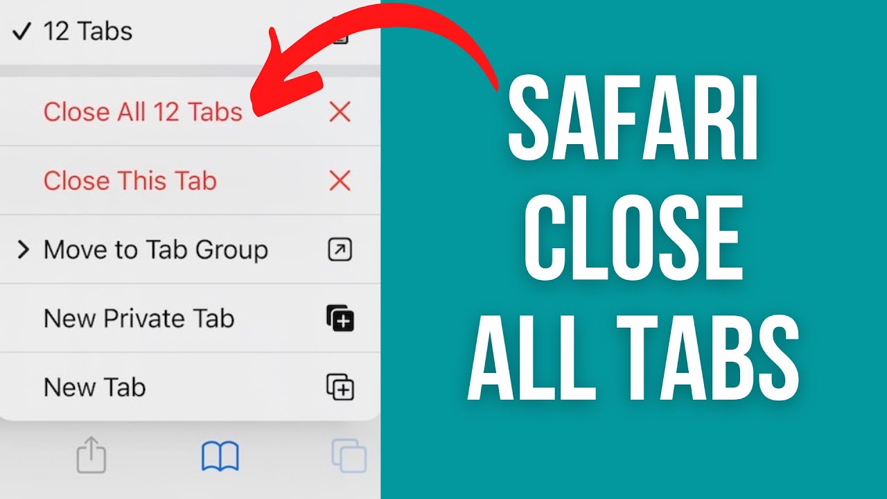delete multiple safari tabs