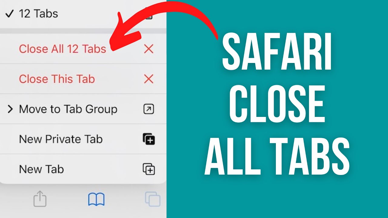 safari close tabs to the left