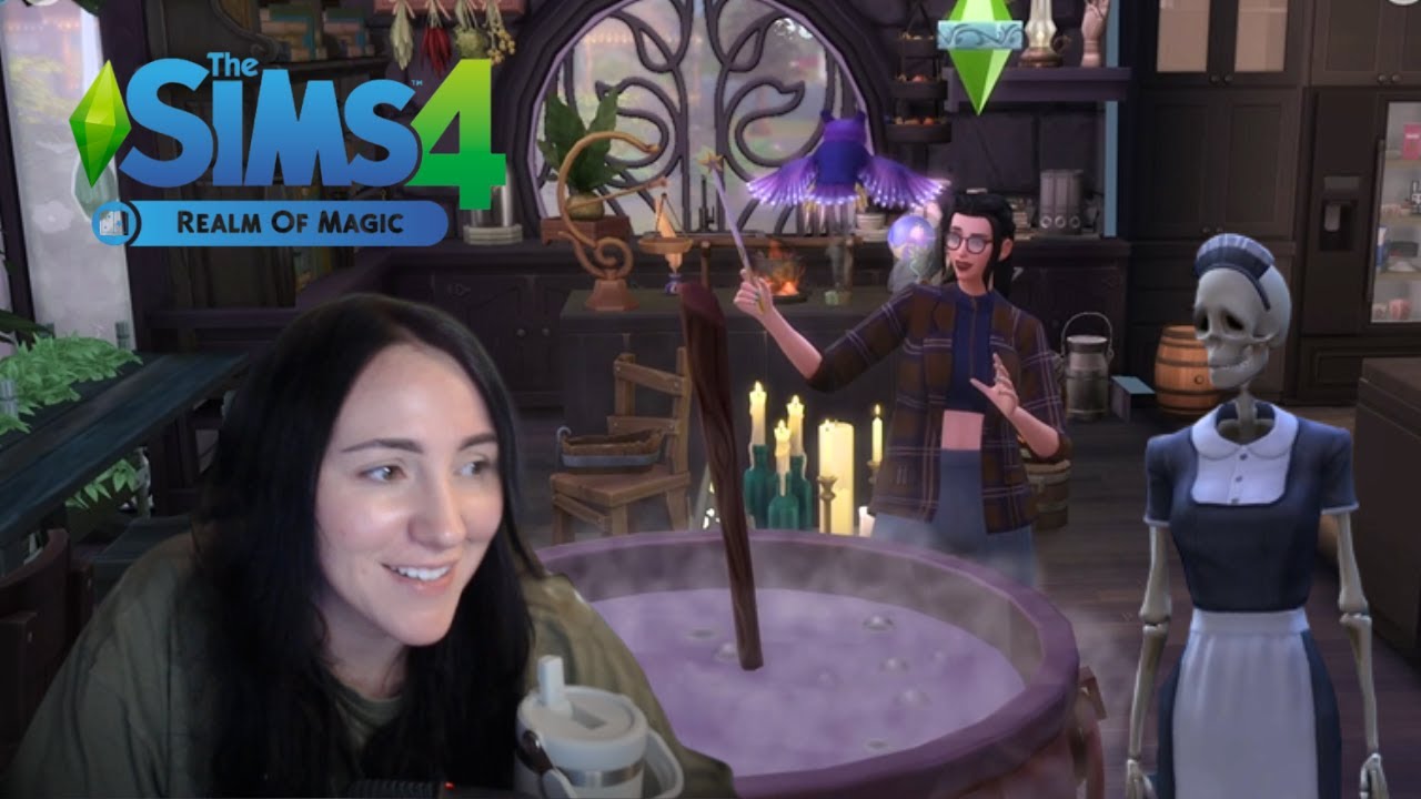 Becoming A Top Tier Witch🪄 The Sims 4 ✨Realm Of Magic