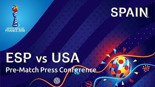ESP v. USA - Spain Pre-Match Press Conference