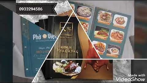 THIẾT KẾ - GIA CÔNG -IN ẤN MENU -NHÀ HÀNG -CÀ PHÊ-QUAN ĂN