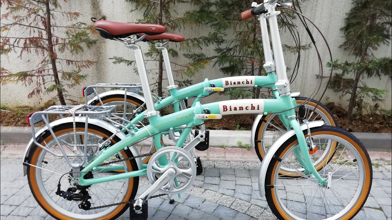 Bianchi vintage nostalji Katlanır Bisiklet