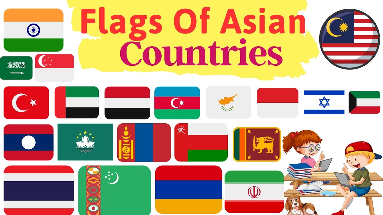 Flags Of Asian Countries With Images Things To Know YouTube Maxresdefault