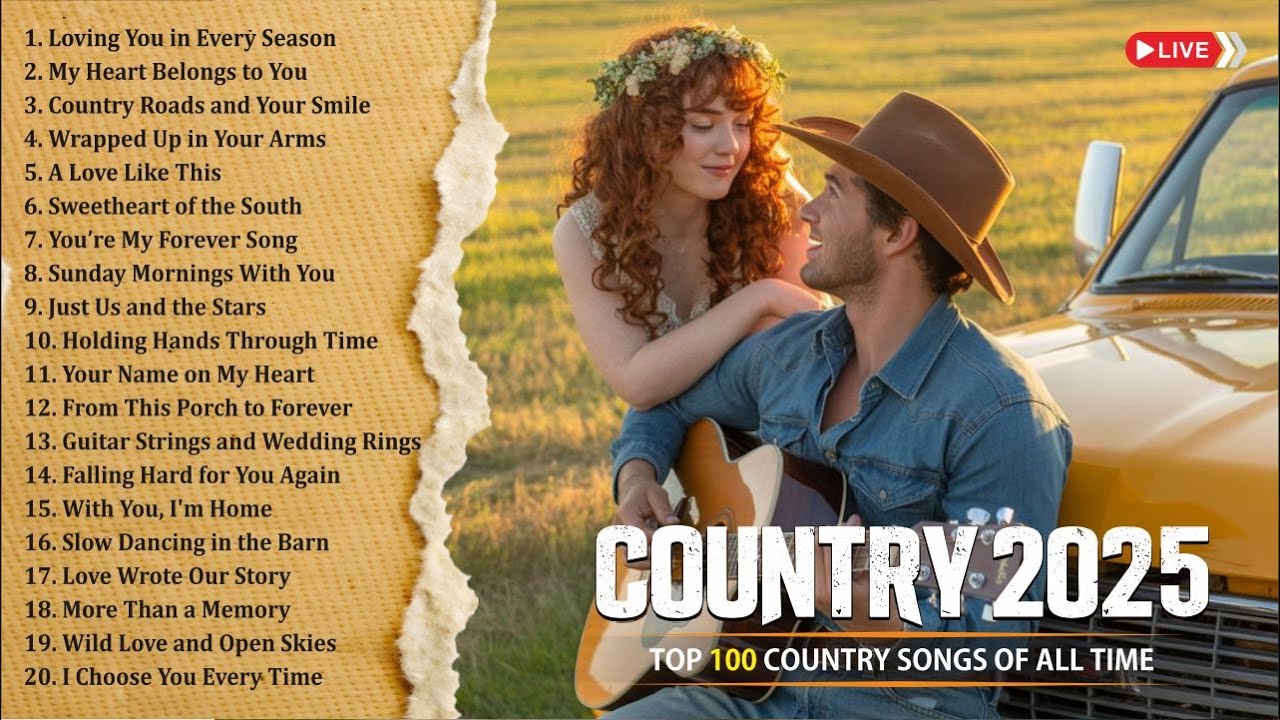 Best Slow Country Folk Songs of All Time – Classic Acoustic Country Music Inspired by John Denver