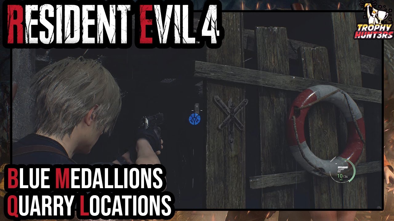 Resident Evil 4 - Blue Medallions Quarry Locations